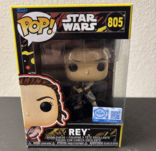 Funko POP! Star Wars Rey Retro Exclusive Figure/Bobblehead 805