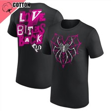 WWE AJ Lee “Love Bites Back” 100% Cotton T-Shirt – Wrestling Tee Men's & Womens