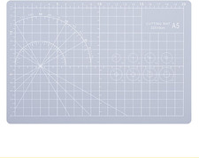 A5 Cutting Mat, Self Healing Sewing Mat, Rotary Craft Mat Double Sided 3-Ply Cra