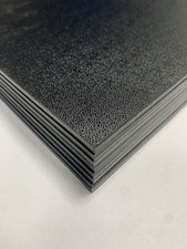 2mm ABS Black Pinseal Plastic Sheet 700 x 475mm
