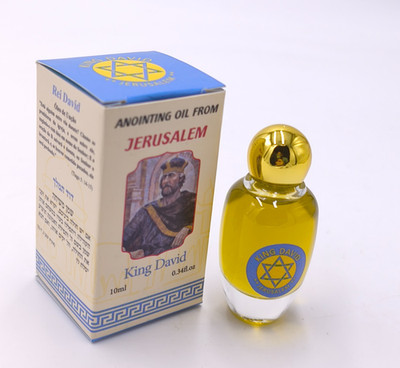 King David Anointing Oil 0.34oz /10 ML Holy Land Jerusalem Gift