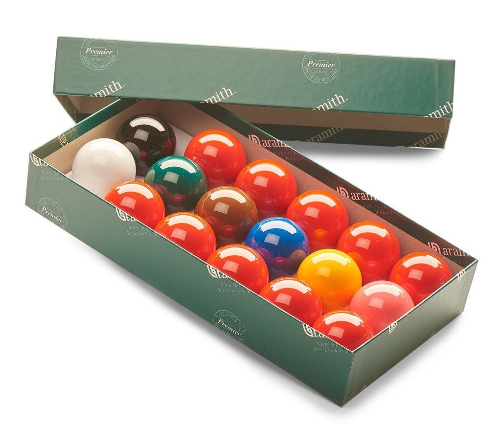 Aramith Snooker Balls (2 inch, 51mm, with 10 reds) (IMPERFECT)