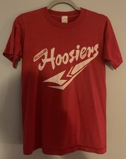 Vintage Indiana University Hoosiers Single Stitch T-Shirt Small (S) Made In USA