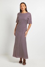 Principles Blue Maxi Dress Womens Workwear Dresses