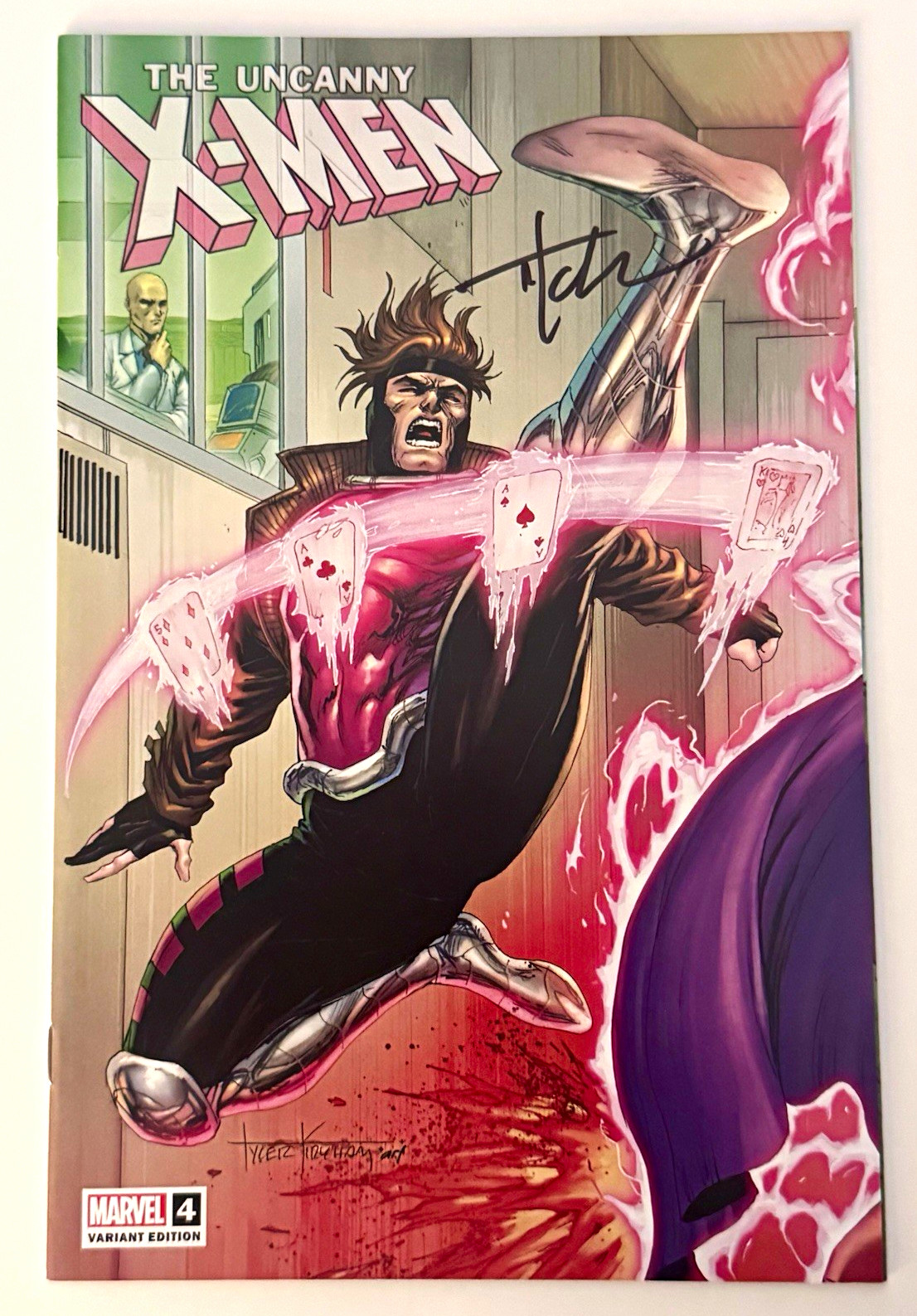 Marvel The Uncanny X-Men #4 • Tyler Kirkham Variant Cover • Signed w/COA