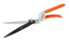 Q-yard QY-741F Flower Bed and Grass Shear - Extra Sharp Garden Hand Orange 