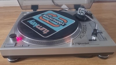 Gemini XL500 II Direct Drive Manual Turntable Original cartridge