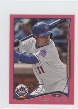 2014 Topps Mini Pink BCA 25/25 Ruben Tejada #493 0w4