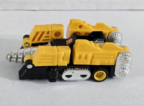 B-243 VINTAGE 1980'S HASBRO G1 TRANSFORMERS MAILAWAY POWERDASHER DRILL FIGURE