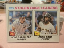 2026 Topps Heritage - 2025 Stolen Base Leaders - 4