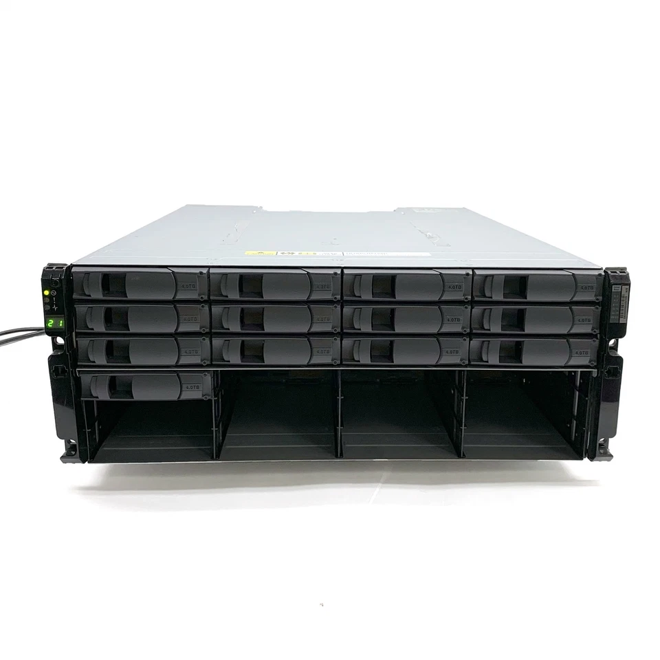 NetApp NAJ-0801 24-Bay Storage Shelf 3.5" HDD Disk Array 2x IOM6 Control 13 Tray - Image 2 of 4