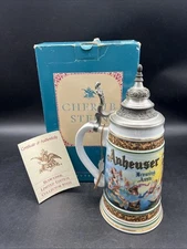 Anheuser Busch Limited Edition Cherub Stein  with serial number, box and COA
