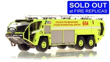 Fire Replicas 1/50 Chicago O'Hare Oshkosh 6X6 STRIKER 3000 ARFF 654 Sold Out