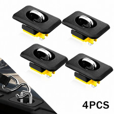 4PCS Retractable Truck Bed Tie Down Anchors D-Rings for Ford Dodge Chevrolet GMC