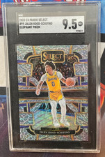 2023-24 Panini Select #99 Jalen Hood-Schifino Elephant Prizm Rookie SGC 9.5 MT