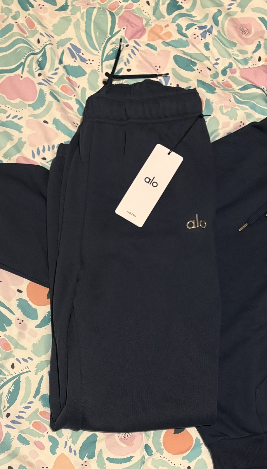 Alo Accolade Hoodie Mens Small Nave - BRAND NEW ✅ - NEXT DAY SHIPPING 🚚 2