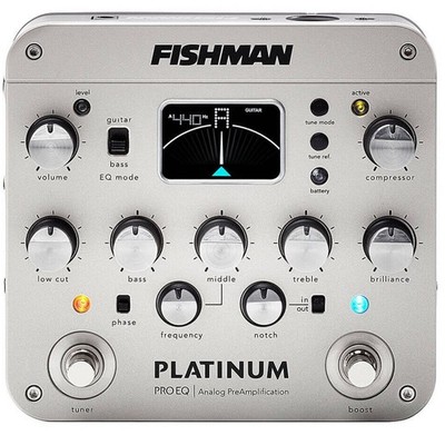 Fishman Platinum Pro EQ/DI Analog Preamp Pedal