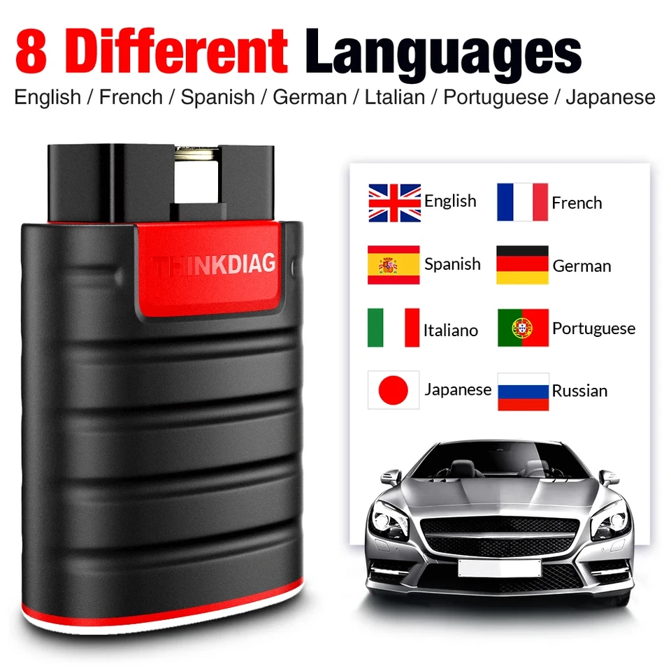 Nuevo Thinkdiag Versión OBDII Diagnosti 115 Car Brands All Diagnóstico Función - Imagen 4 de 4