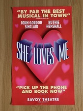 SHE LOVES ME Theatre Posters X2 London