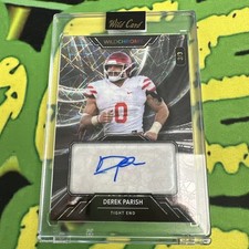 2023 Wild Card WildChrome Derek Parish RC Auto /3 Jacksonville Jaguars