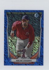 2014 Bowman Scout Top 5 Prospects Mini Chrome Refractors Blue Kaleb Cowart ms9