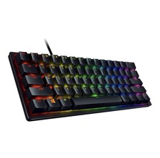 Razer Huntsman Mini (Purple Switch) - 60% Gaming Keyboard APT Clicky UK Black