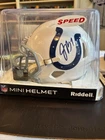 Riddell Mini Football Helmet Signed By Jacoby Brissett