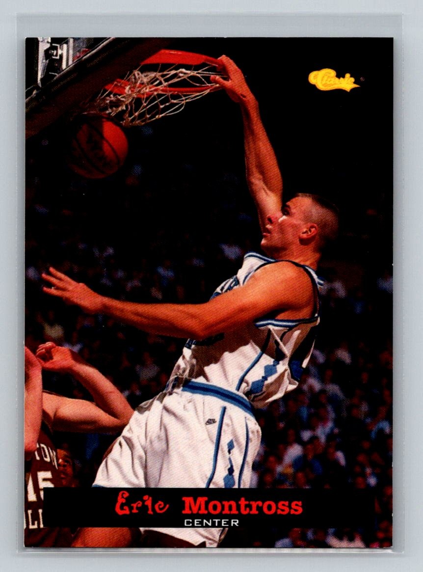 1994 Classic Draft Rookie RC #6 Eric Montross North Carolina Tar Heels