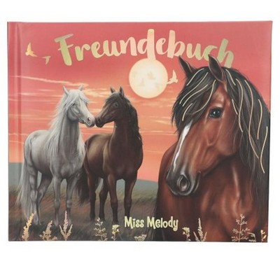 Depesche Miss Melody Freundebuch Pferde 17,5 x 21 x 1,5 cm