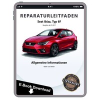Seat Ibiza 6F Ab 2017 RäDer Reifen Allgemeine Infos Reparaturhandbuch Download