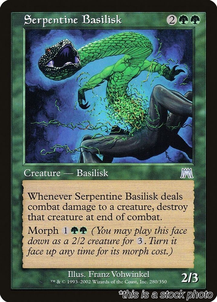 Serpentine Basilisk Onslaught #280