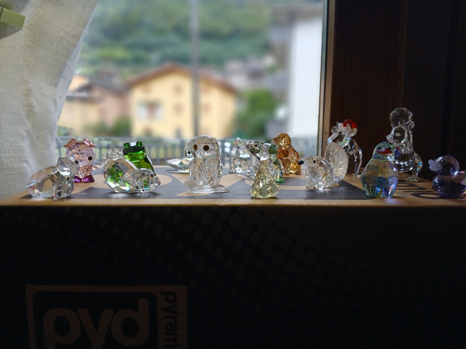 swaroski vari animaletti. 17 pezzi.