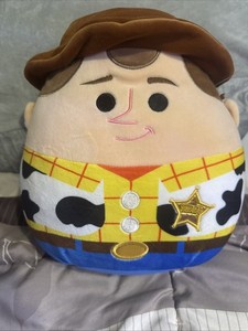 Squishmallow Kellytoy Plush 14" Woody Disney Soft Stuffed animal Toy for kids
