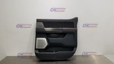 22 Ford F150 Platinum Door Panel Rear Right Passenger Black Leather Crew Cab