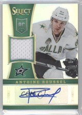 2013-14 Panini Select Rookie Jersey Silver Prizm 29/99 Antoine Roussel Auto 0b2