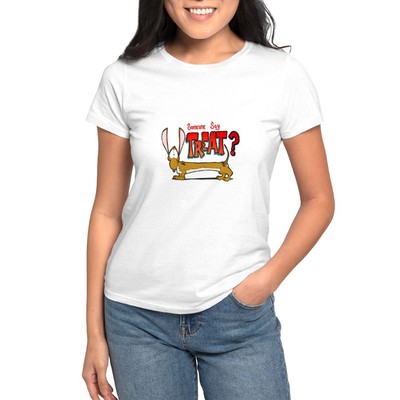 CafePress Doxy Treat T Shirt Women's T-Shirt (1352523078)