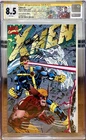 X-MEN #1 CGC/SS GRADED 8.5 White Pgs 1991 SIGNED CLAREMONT & LEE SPEC. COLL. ED