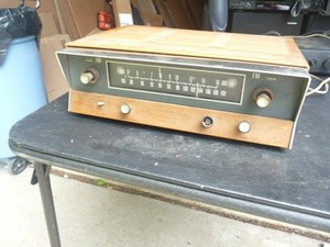 Vintage Heathkit AJ-11 Tube Stereo Receiver for Parts or Repair