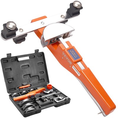 Ratcheting Pipe Tube Bender Kit w/ 7 Dies & Cutter HVAC AC Refrigeration