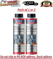 Liqui Moly MoS2 Anti-Friction Engine Treatment  300 ml  Oil additive Pack of 1,2