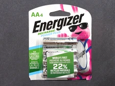 Energizer AA RECHARGEABLE Power Plus 1.2V Batteries (4 PACK)