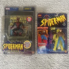Marvel Spider Man Action Figures Classics Comic Toy Biz Peter Parker Animated