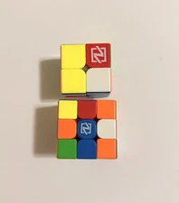 GAN 2x2 & 3x3 Speed Cube Bundle Magnetic Puzzle Cubes Rubik's