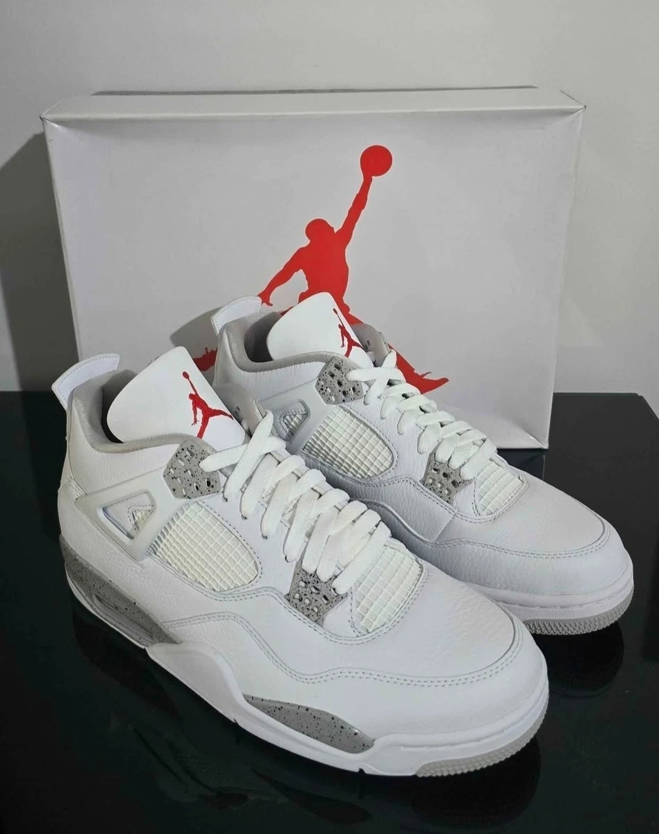 Preços baixos em Jordan 4 Retro White Oreo | eBay