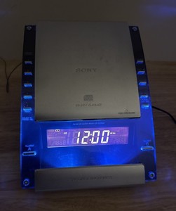 Sony Dream Machine ICF-CD7000 AM/FM CD Alarm Clock - Fully Tested