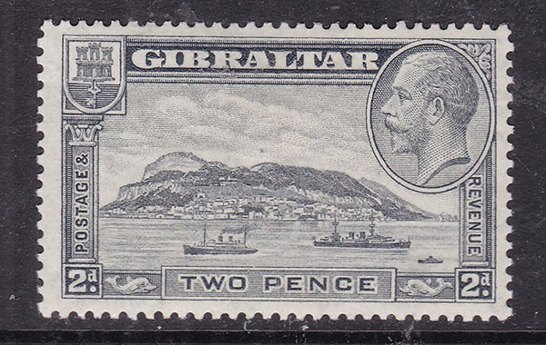 GIBRALTAR  ^^^^^  sc#98   hinged  GEOV I ( SHIPS)  @ xdco4378gib
