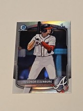 2025 Bowman Draft Conor Essenburg Chrome Refractor 1st Prospect #BDC-124 Braves