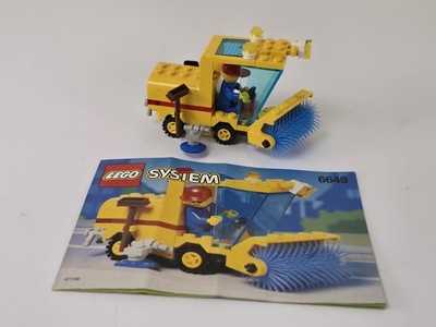 Vintage (1995) LEGO #6649 Street Sweeper - 100% COMPLETE NEAR MINT