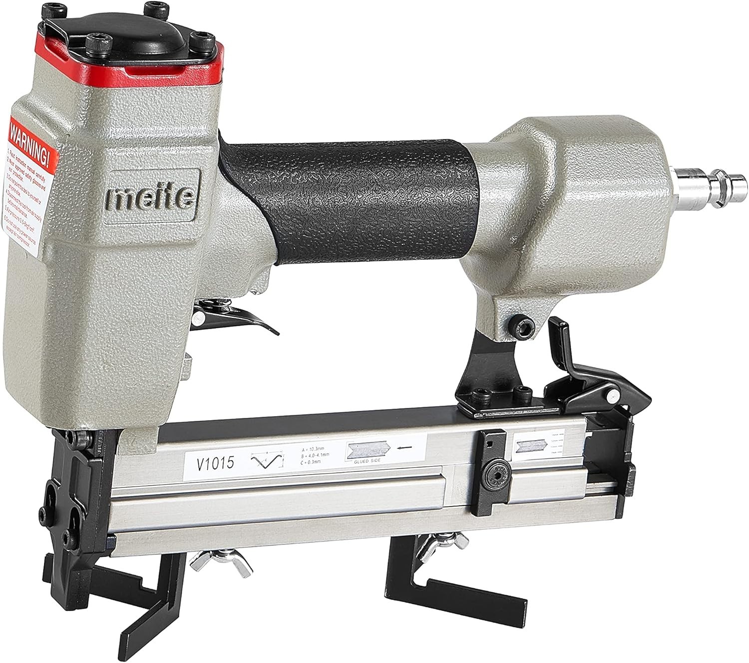 Air V Nailer Pneumatic Picture Frame Joiner 7mm to 15mm Framing Gun UK Stock