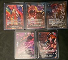 One Piece Five Elders (Alternate Art) OP13 Set English